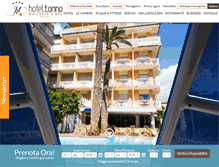 Tablet Screenshot of hoteltorinodiano.it